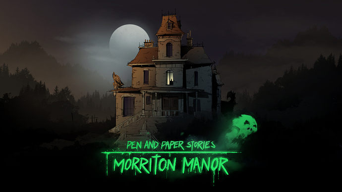 Vorschaubild: „Pen & Paper Stories: Morriton Manor“ – Das erste Adventure-Game im „Pen & Paper“-Kosmos